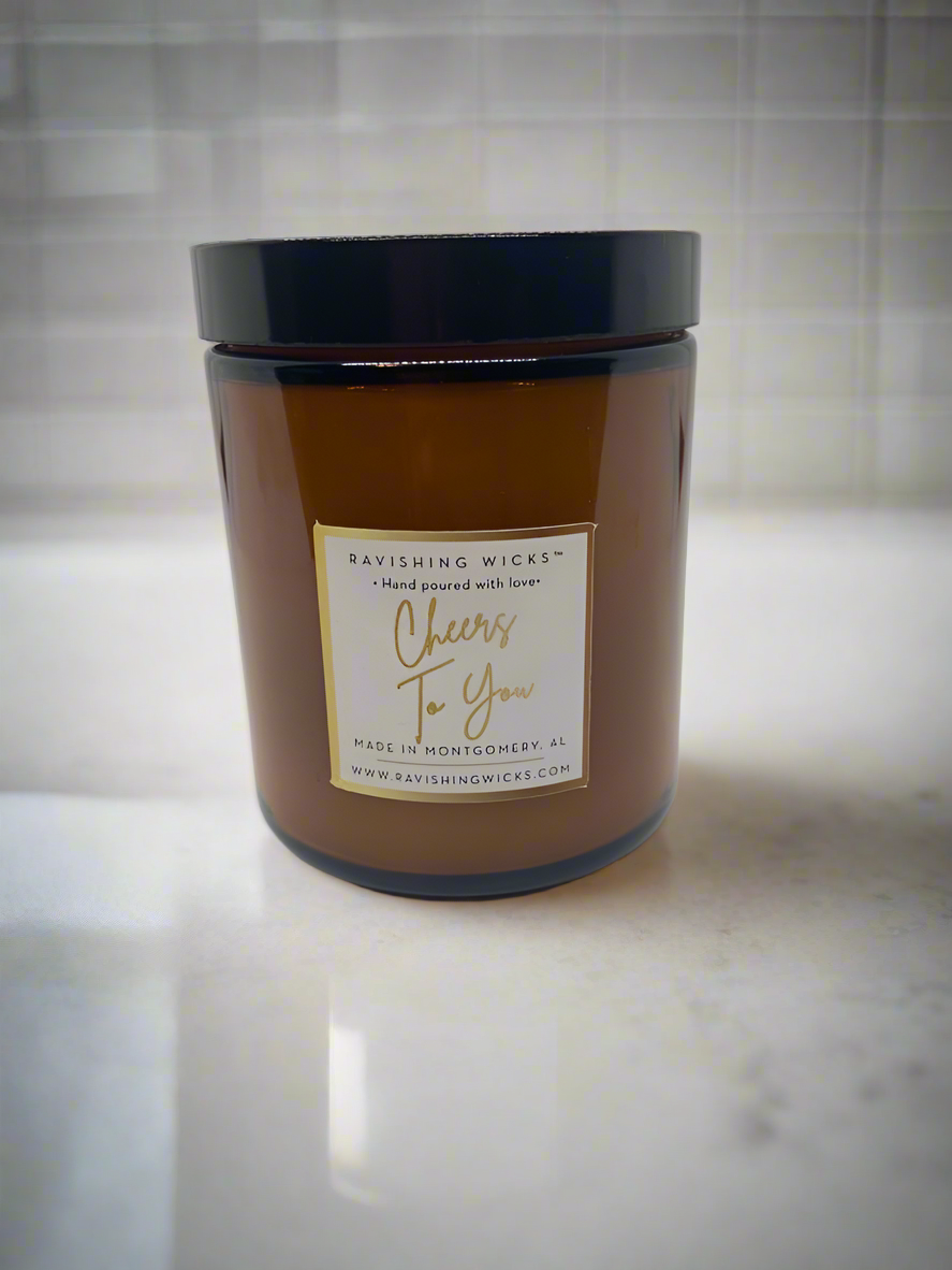 Cheers To You Traditional Candle - 8 oz