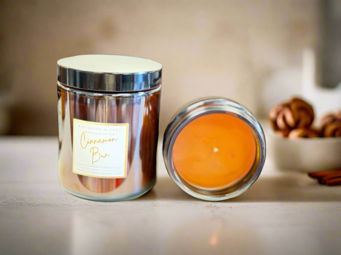 Cinnamon Bun Traditional Candle - 8 oz