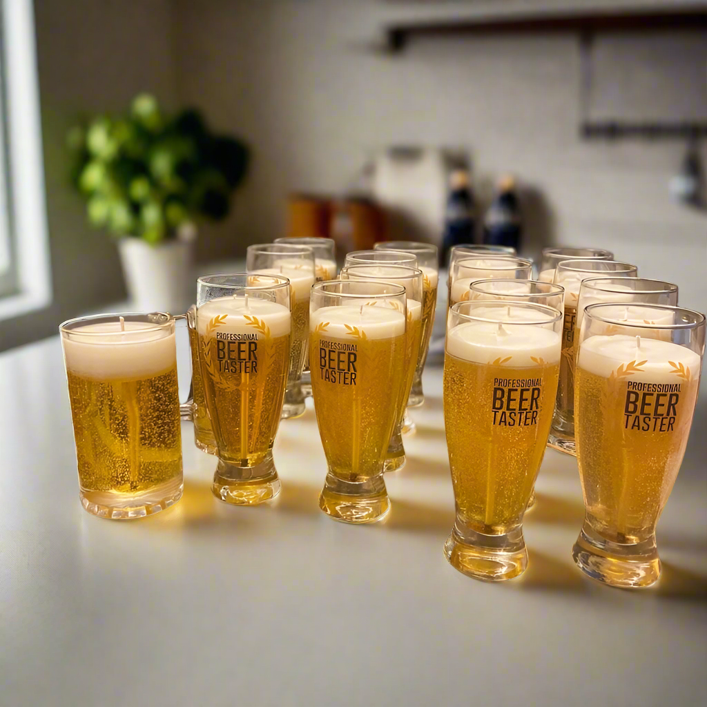 Beer Candle - 14.5 oz Pilsner Glass