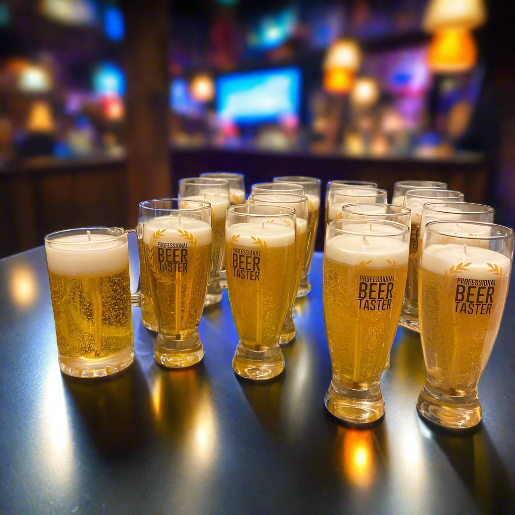 Beer Candle - 14.5 oz Pilsner Glass