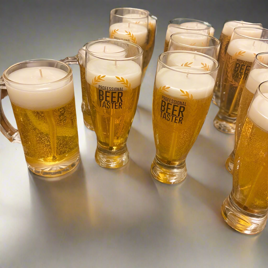Beer Candle - 14.5 oz Pilsner Glass