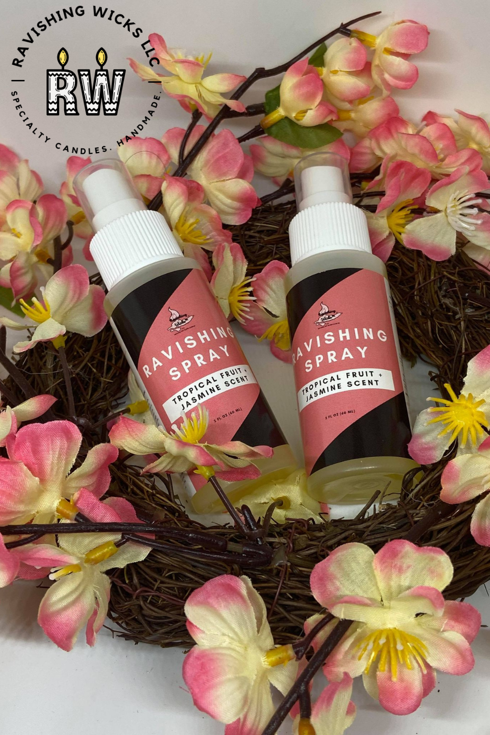 tropical fruit + jasmine ravishing spray