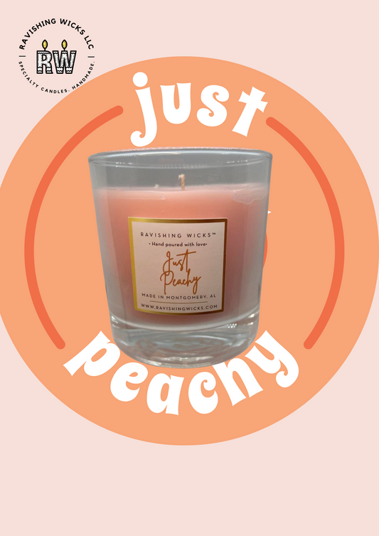 Just Peachy Traditional Candle - 11 oz